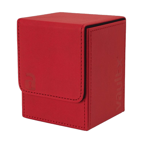 Vault X - Red 80+ Toploading Deck Box