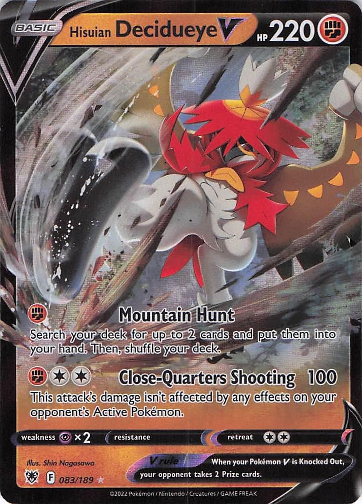 Hisuian Decidueye V 083/189