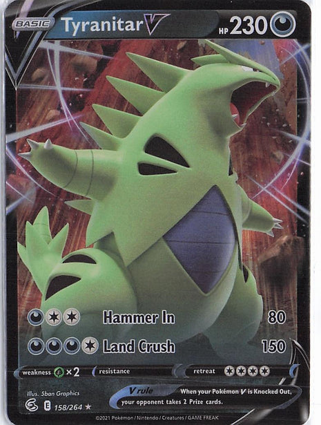 Tyranitar V 158/264