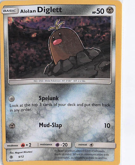 Alolan Diglett 9/12 (H)