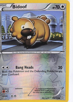 Bidoof 106/124 (RH)