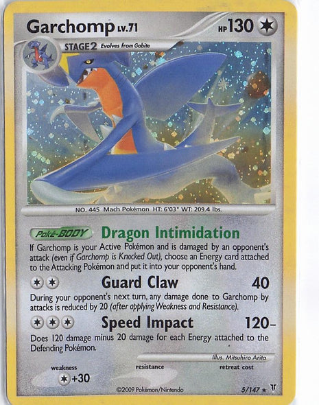 Garchomp LV.71 5/147 (H) (D)