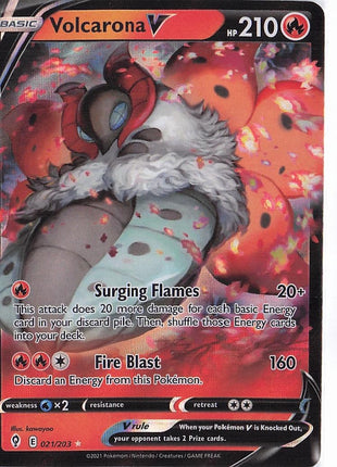 Volcarona V 021/203