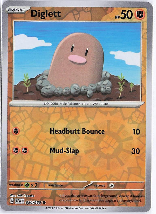 Diglett 050/165 (RH)