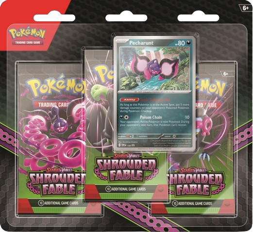 Pokemon - Shrouded Fable 3-Pack Blister Pack