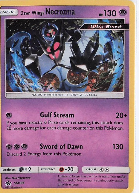 Dawn Wings Necrozma SM106