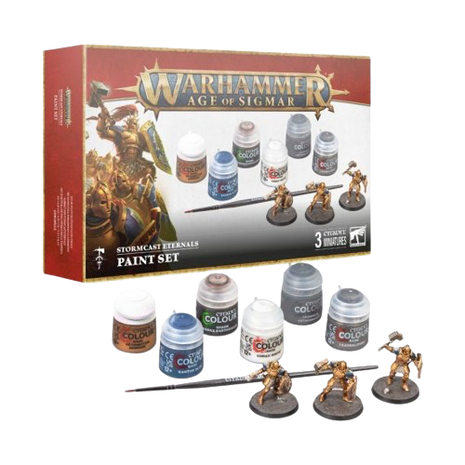 Warhammer: Age of Sigmar - Stormcast Eternals Paint Set