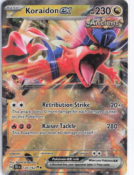 Koraidon ex 120/162