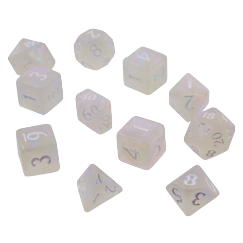 Ultra Pro - Eclipse: Arctic White 11 Dice Set