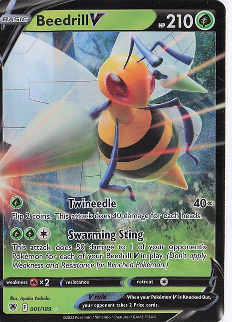 Beedrill V 001/189
