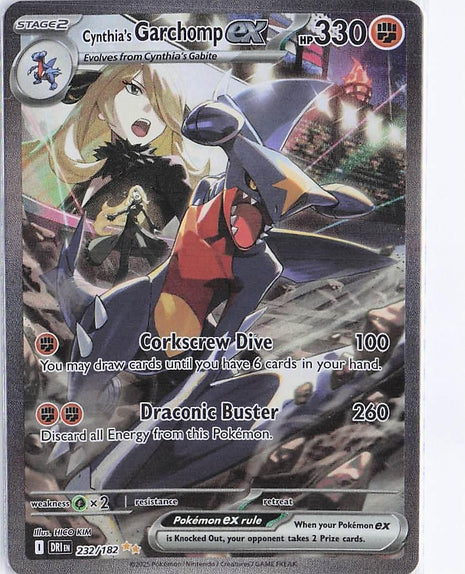 Cynthia’s Garchomp ex 232/182