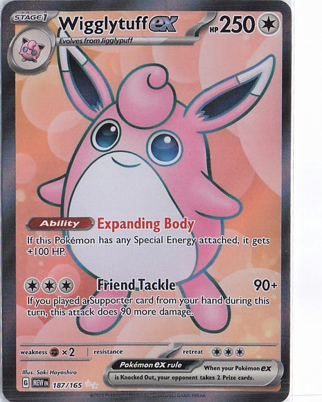 Wigglytuff ex 187/165