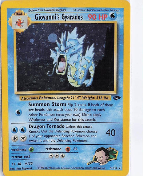 Giovanni’s Gyarados 5/132 (H)