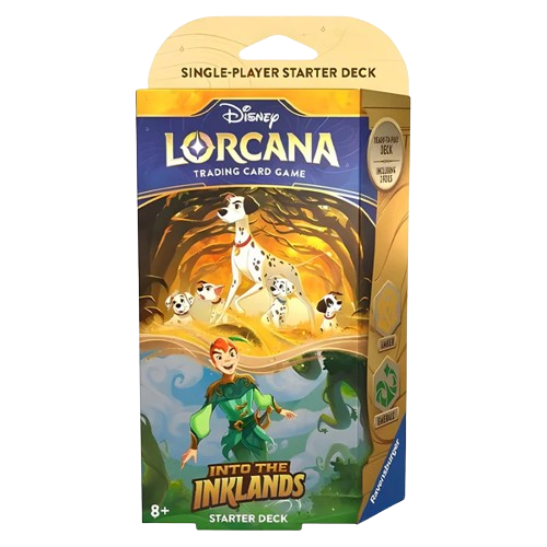 Disney Lorcana - Into the Inklands: Ruby & Sapphire (Moana & Scrooge) Starter Deck