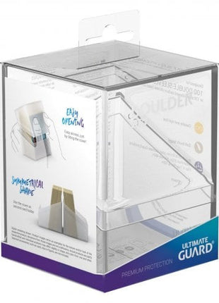 Ultimate Guard - Boulder Deck Box 80+ - Clear