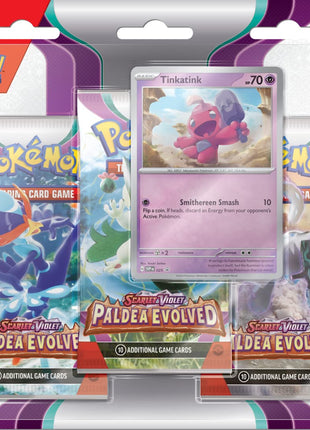 Pokemon - Paldea Evolved 3 Pack Blister