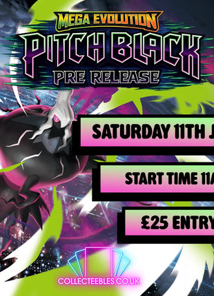 Pokemon Pitch Black Pre Release - 11 Jul 2026