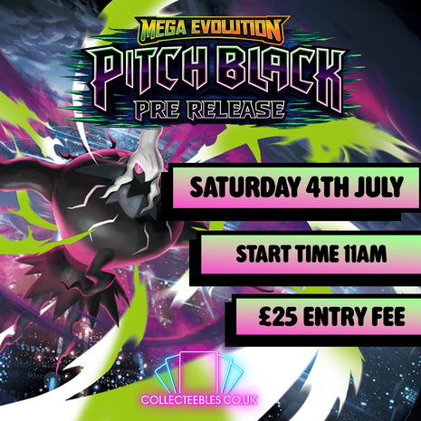 Pokemon Pitch Black Pre Release - 4 Jul 2026