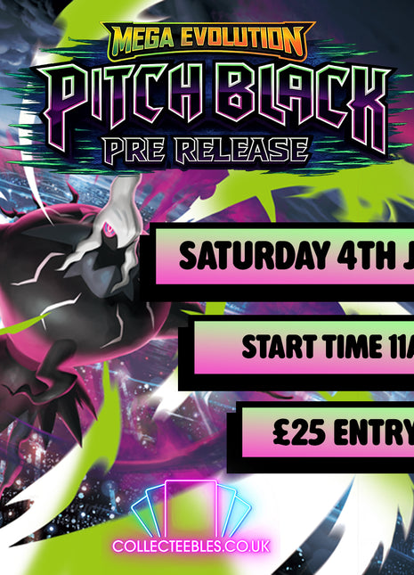 Pokemon Pitch Black Pre Release - 4 Jul 2026