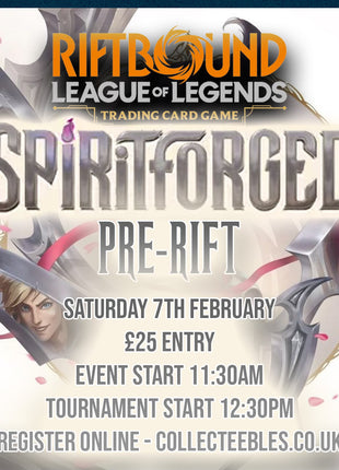 Riftbound: Spirtforged Pre-rift - 7 Feb 2026