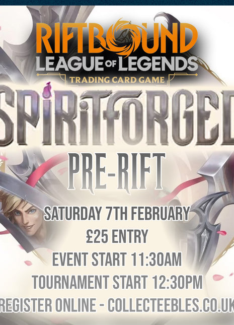 Riftbound: Spirtforged Pre-rift - 7 Feb 2026