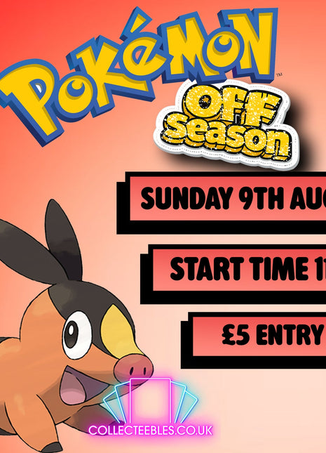 Pokemon 'Off Season' Tournament - 9 Aug 2026
